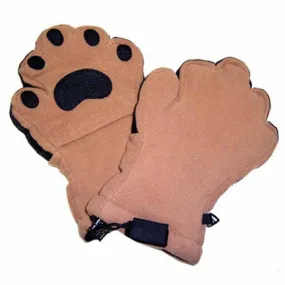 Adult Camel Fleece Mittens