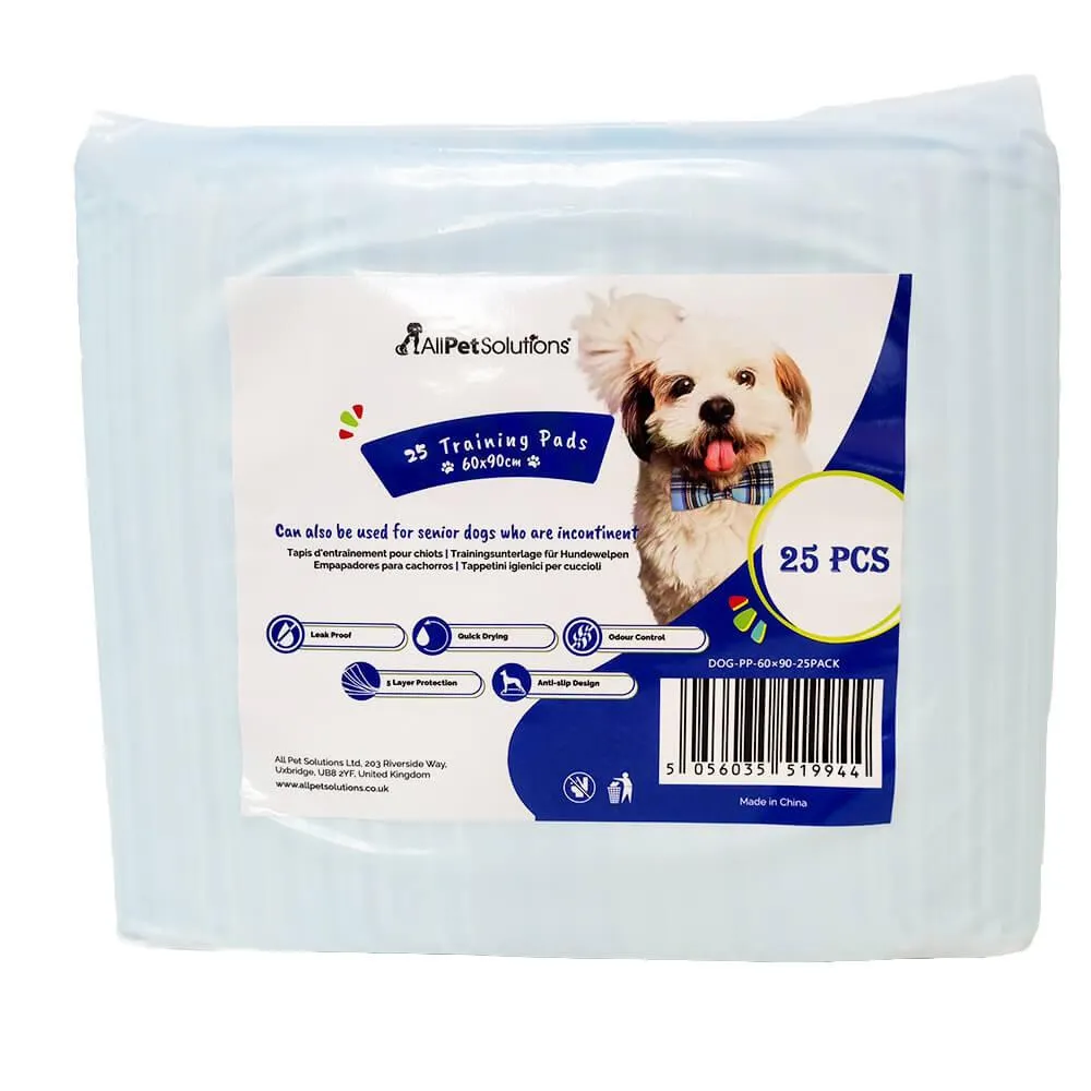 AllPetSolutions 25 x XL Disposable Puppy Pads - 60 x 90cm