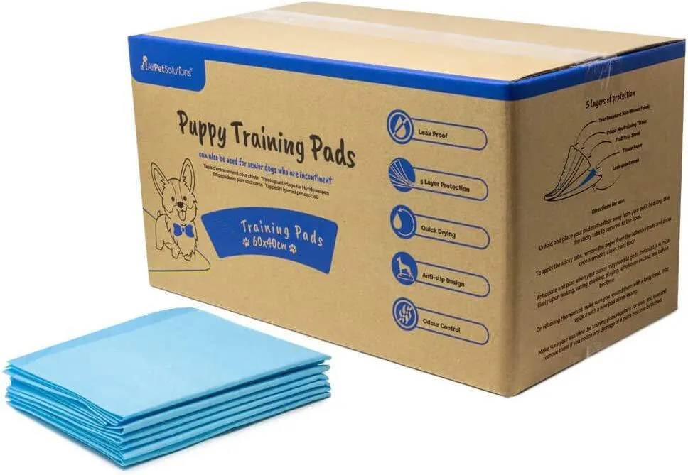 AllPetSolutions 50 x Medium Disposable Puppy Pads - 60 x 40cm