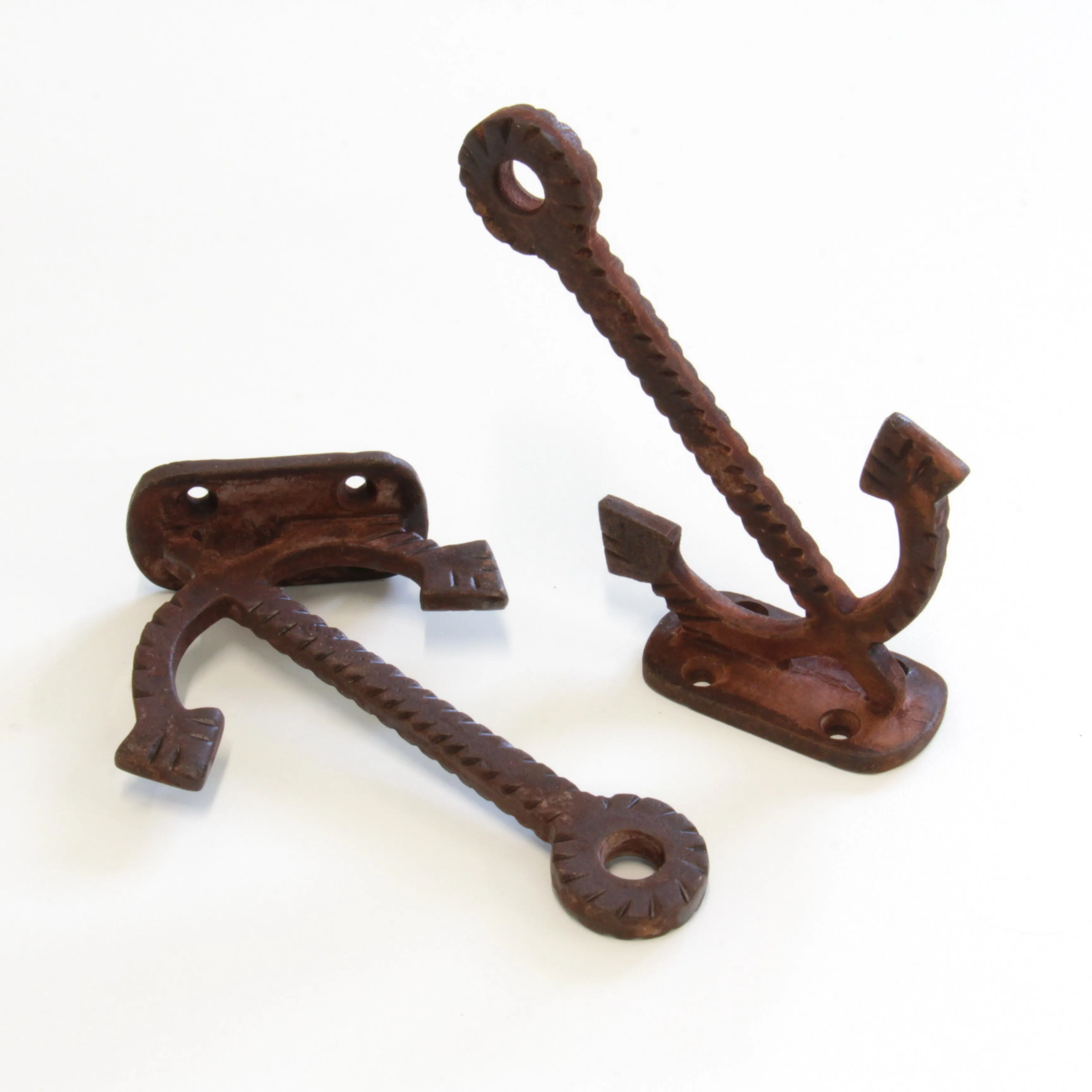 [Anchor Hook IR8391] Iron  Nautical Wall Hook (4.3 Inch)