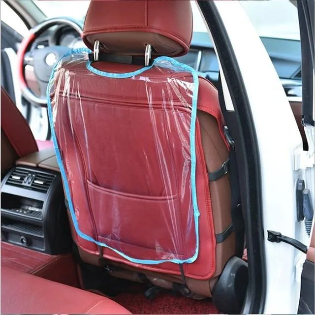 Anti Kick Car Backrest Care Seat Protection Cover