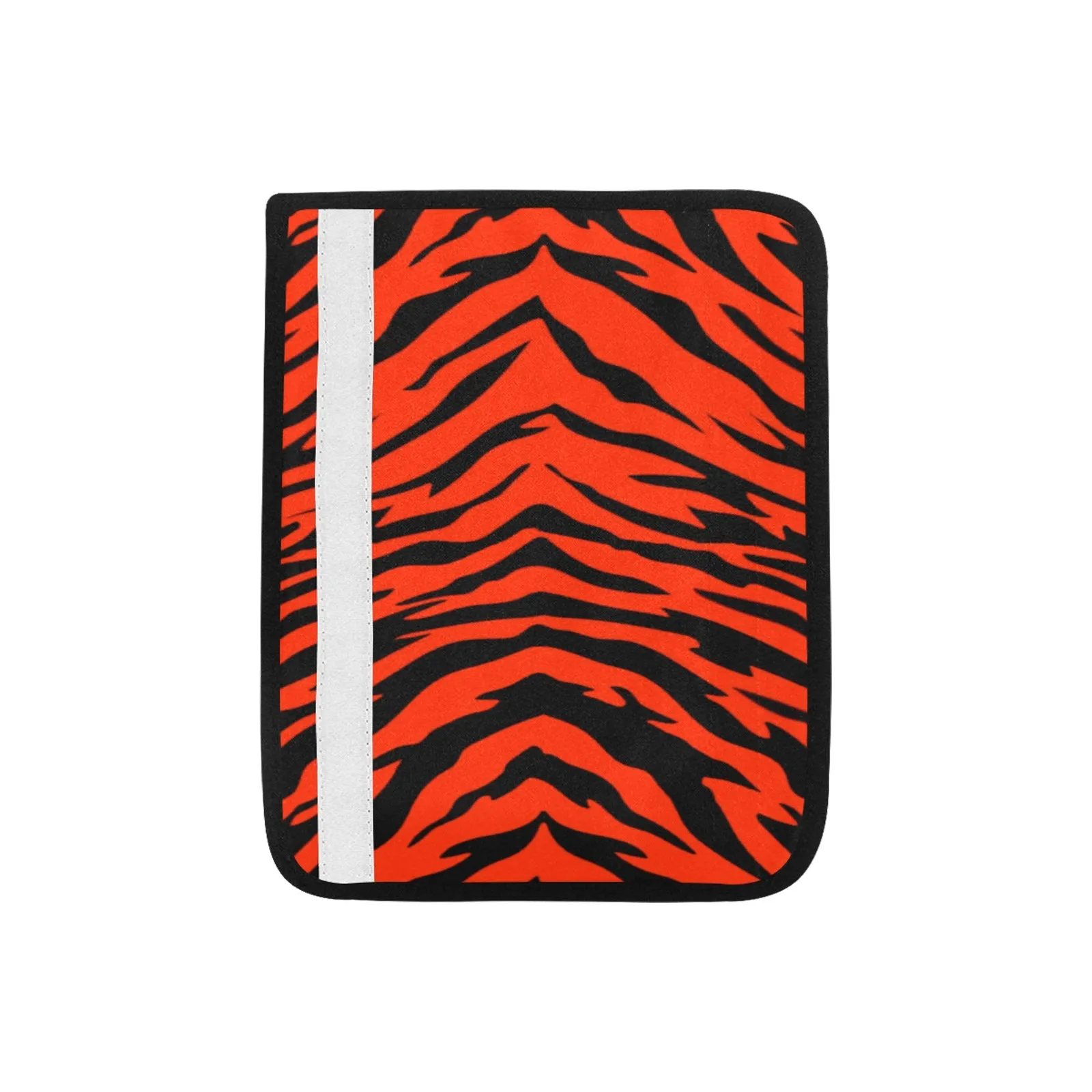 Bengal Tiger Stripe Seat Belt Cover 7" x 10"