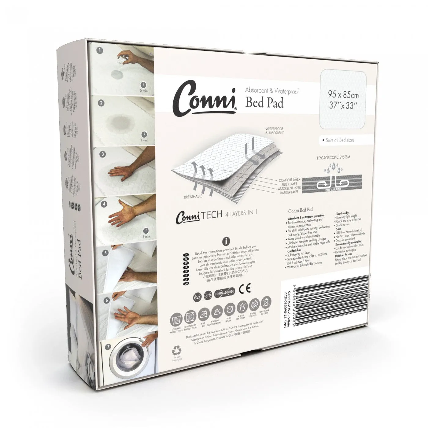 Conni Reusable Bed Pad