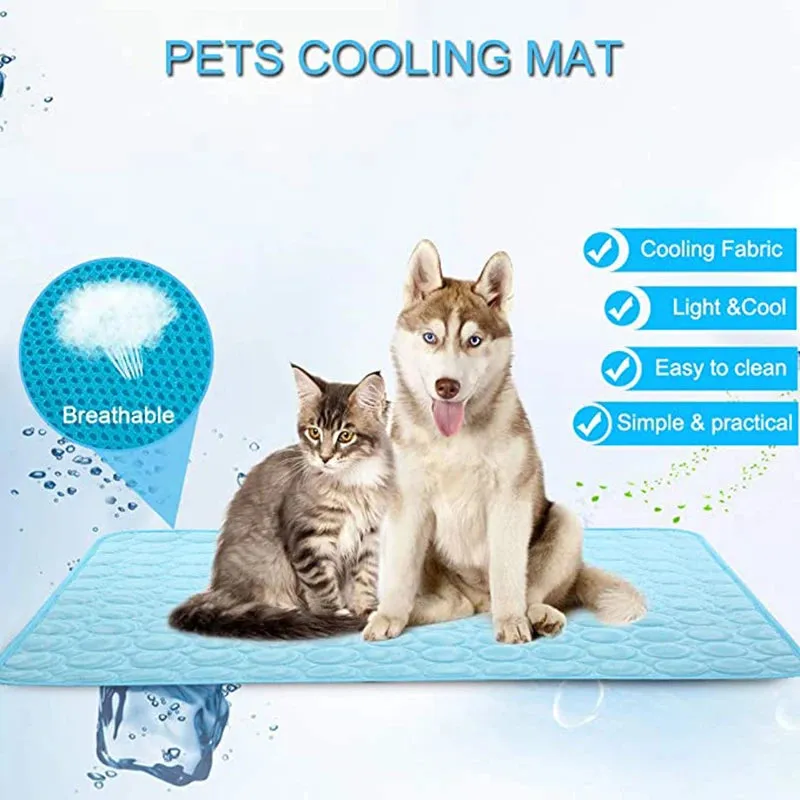 Cooling Pet Mat for Comfort & Relief in Summer