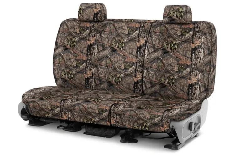 Covercraft SSC8429CAMB GMC Sierra 2500HD/3500HD 2015-2022 Camo Carhartt SeatSaver Custom Rear Seat Covers Mossy Oak