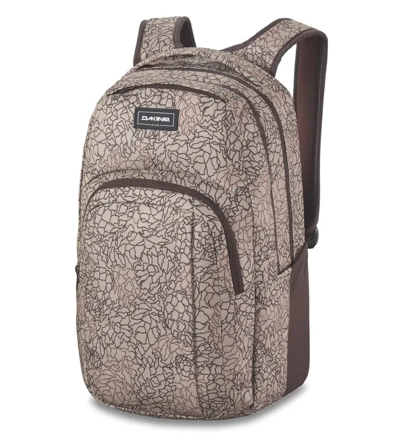 Dakine Campus L 33L Backpack S-curved Back Panel and Adjustable Shoulder Straps