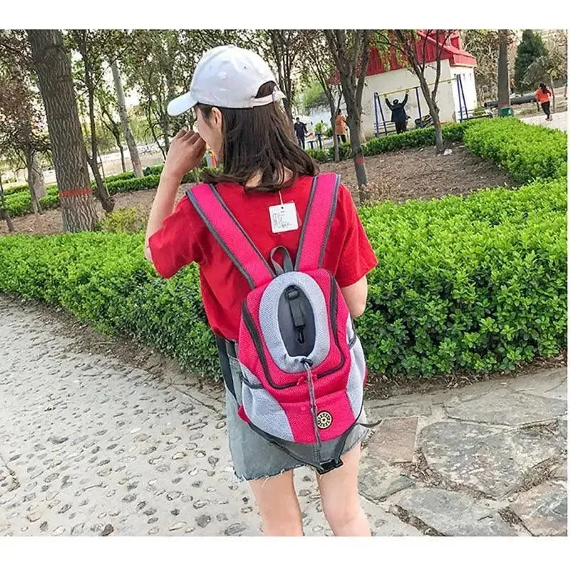 Double Shoulder Pet Travel Backpack Carrier