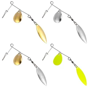 Dr.Fish 10pcs Double Blade Spinnerbait Arms