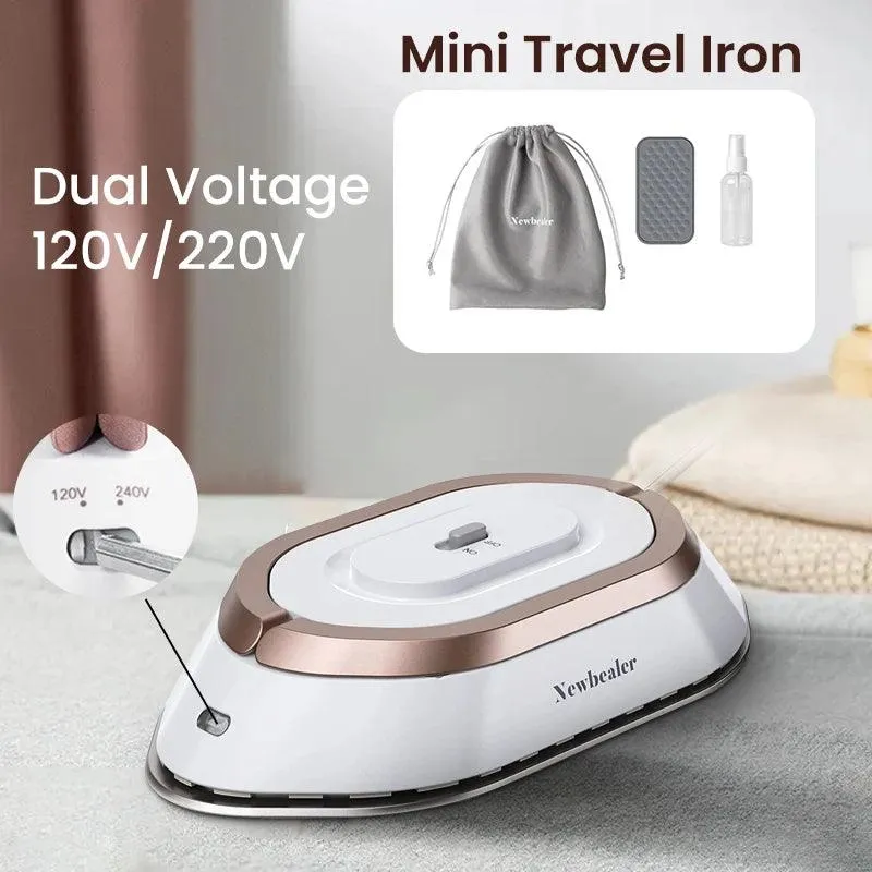 Dual-voltage Portable Travel Iron