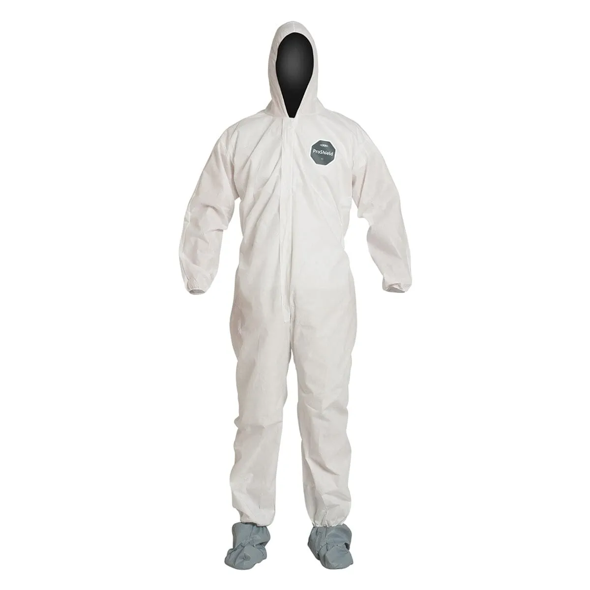 DuPont ProShield 10 Hooded Coveralls with Elastic Wrists and Booties | 25 Pk