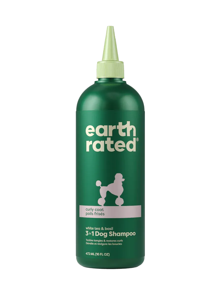 earth rated - Curly Coat 3-in-1 Dog Shampoo