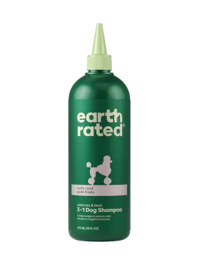 earth rated - Curly Coat 3-in-1 Dog Shampoo