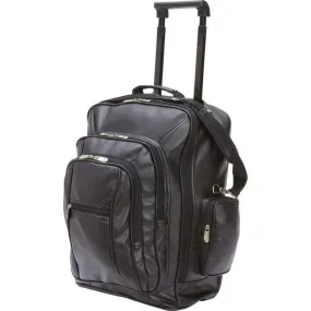 Embassy Faux Leather Trolley-backpack