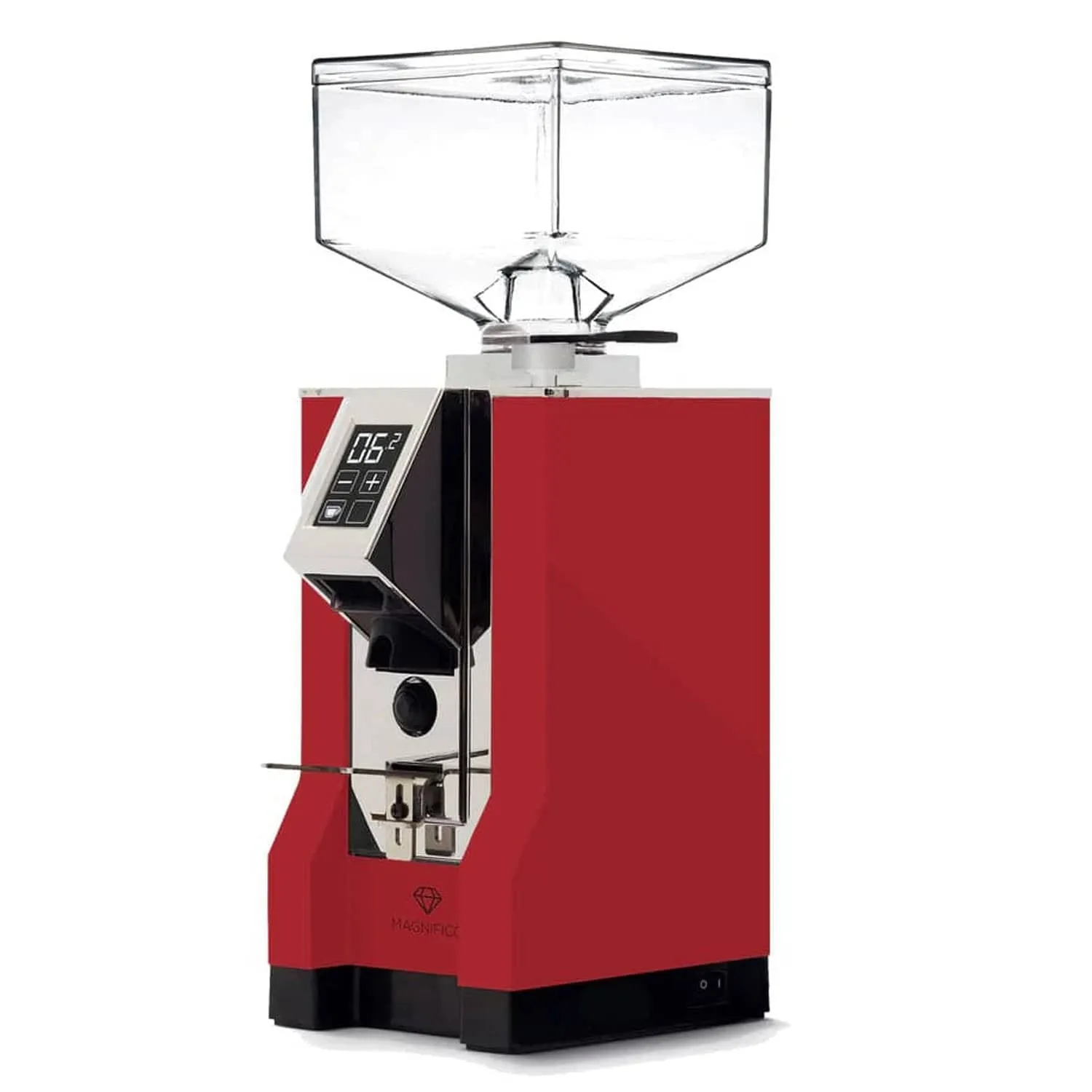 Eureka Mignon Magnifico Coffee Grinder in Ferrari Red