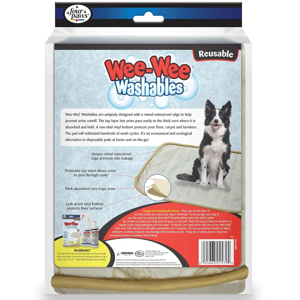 Four Paws Wee-Wee Washable Dog Pee Pads 30x32 Inch (1 pad)