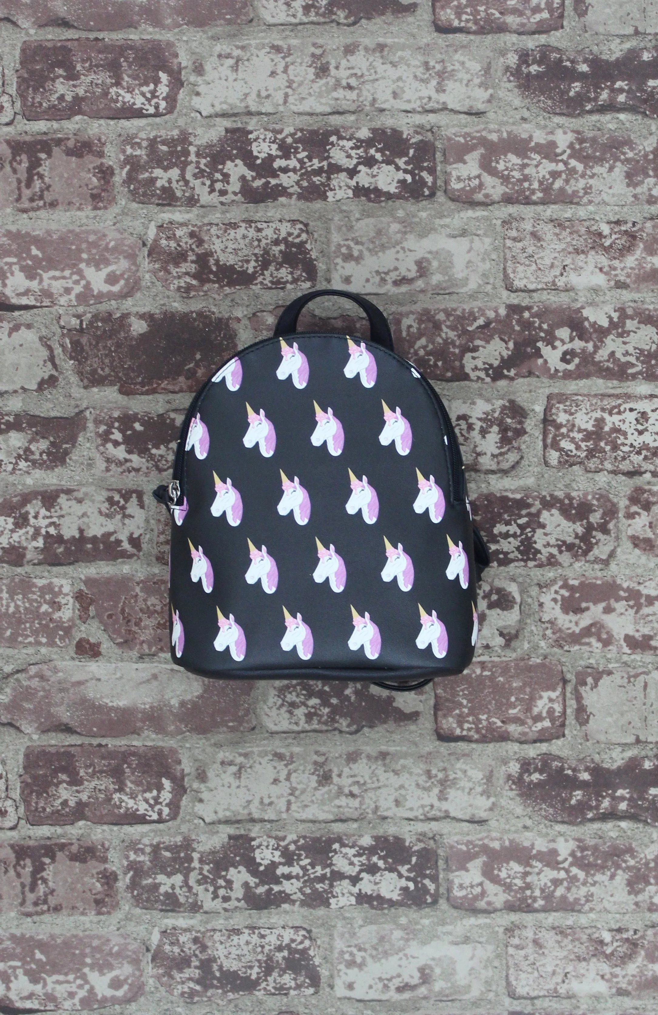 Ice Cream Pony Backpack in Black