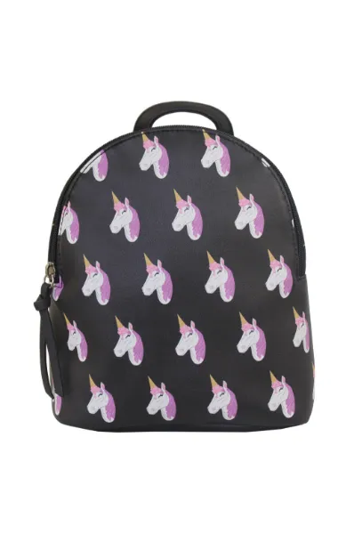 Ice Cream Pony Backpack in Black