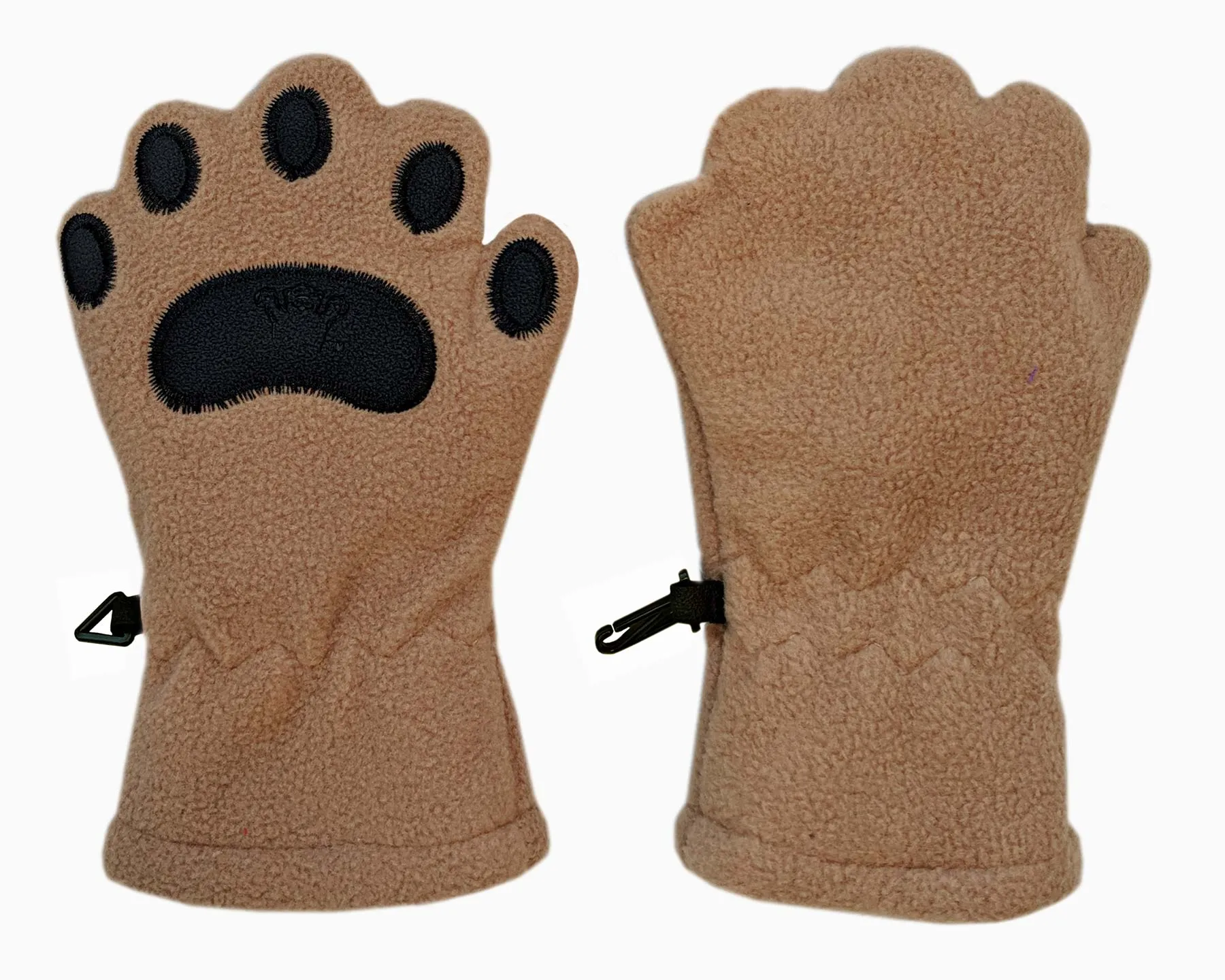 Infant & Toddler Camel Fleece Mittens