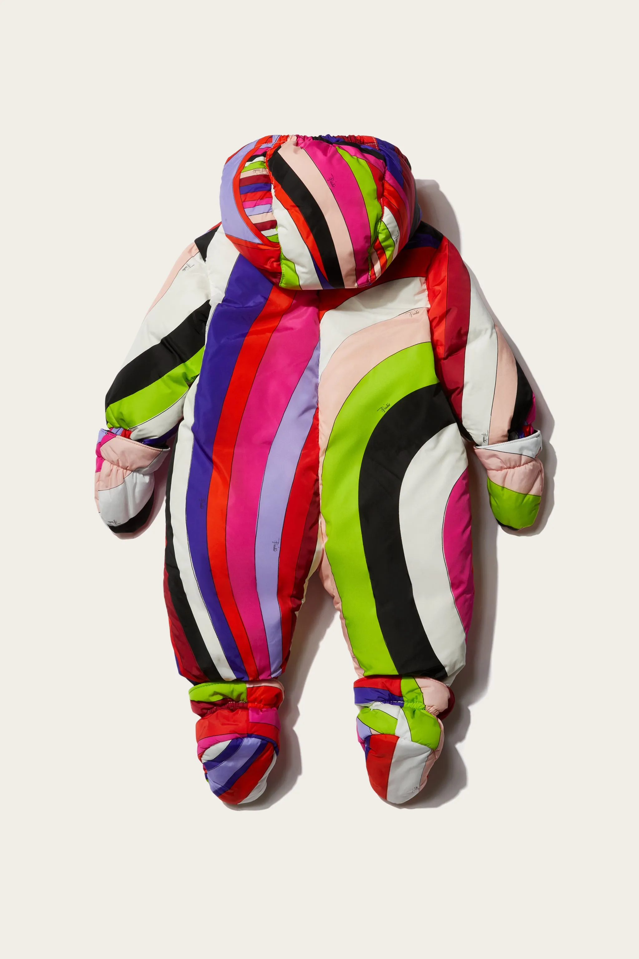 Iride-Print Snowsuit