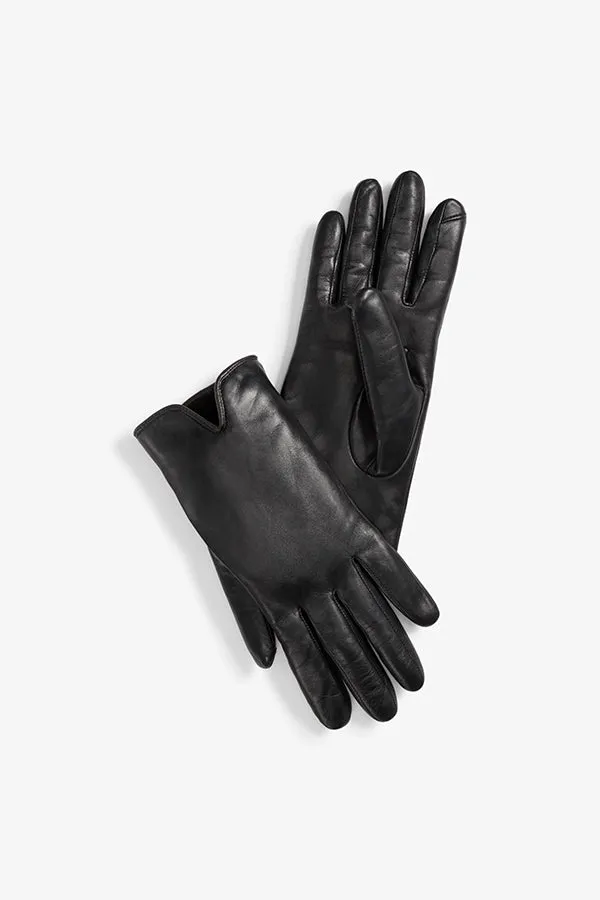 Leather Gloves :: Black