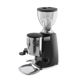 Mazzer Mini w/ Timer Switch Manual Doser Commercial Espresso Grinder - Black