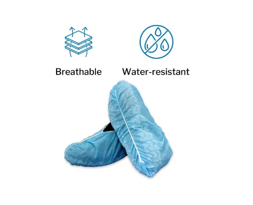 McKesson Shoe Cover - Non-Sterile, Blue