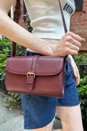 Mini Burgundy Shoulder Bag