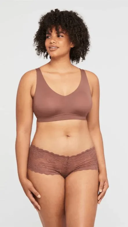 Mysa Cup-Sized Bralette- Pecan