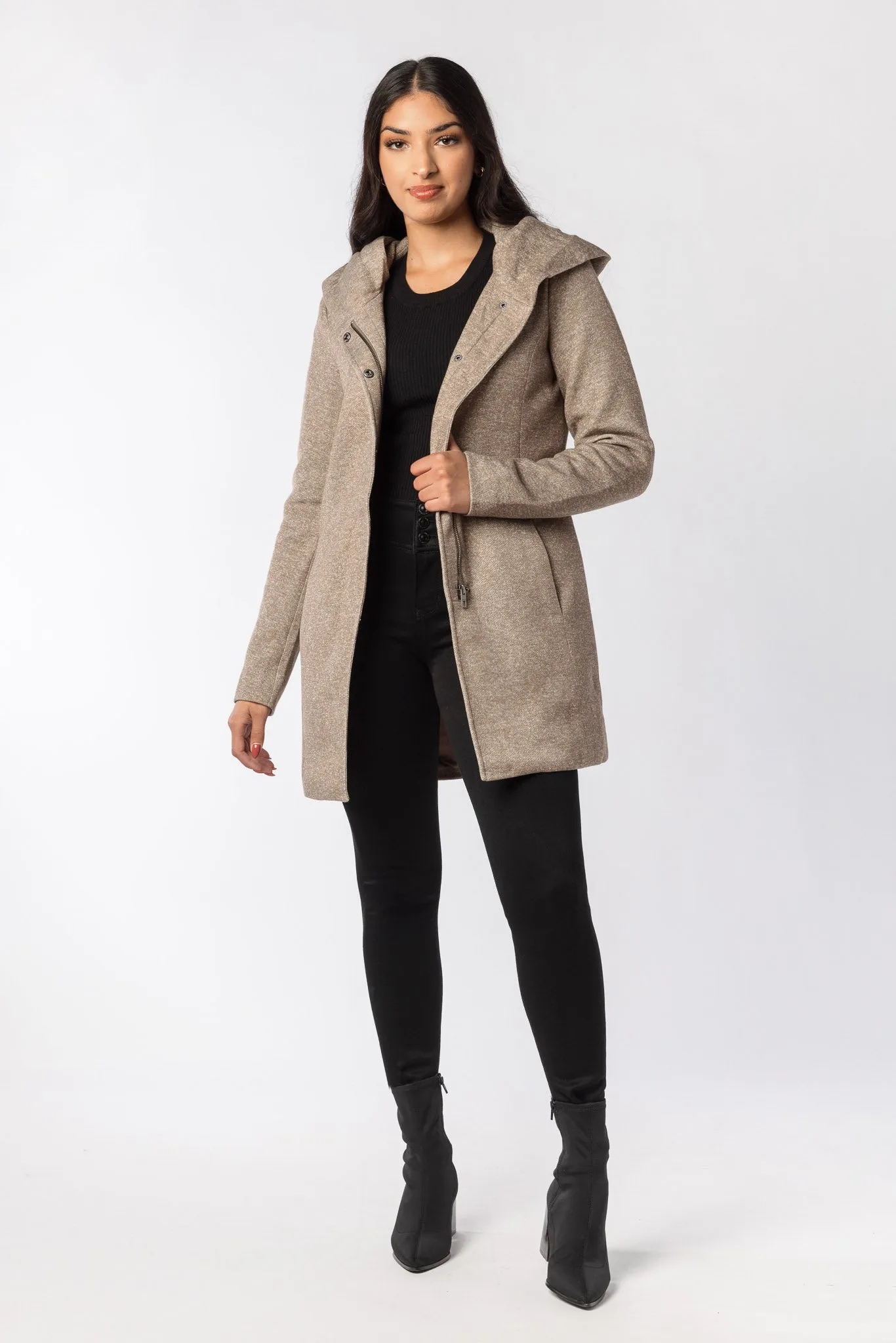 Only "Sedona" Coat with Hood