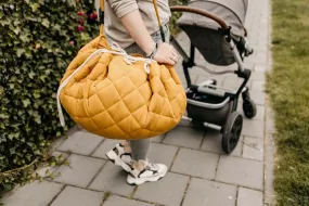 Play & Go Organic Mustard Chai Tea Toy Storage Bag