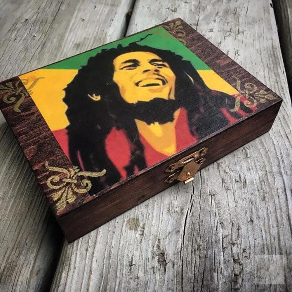 Plug Box- Bob Marley or Laughing Buddha