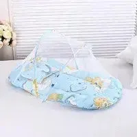 Portable Bionic Travel Crib with Pressure Resistance for Newborns - Foldable Middle Bed