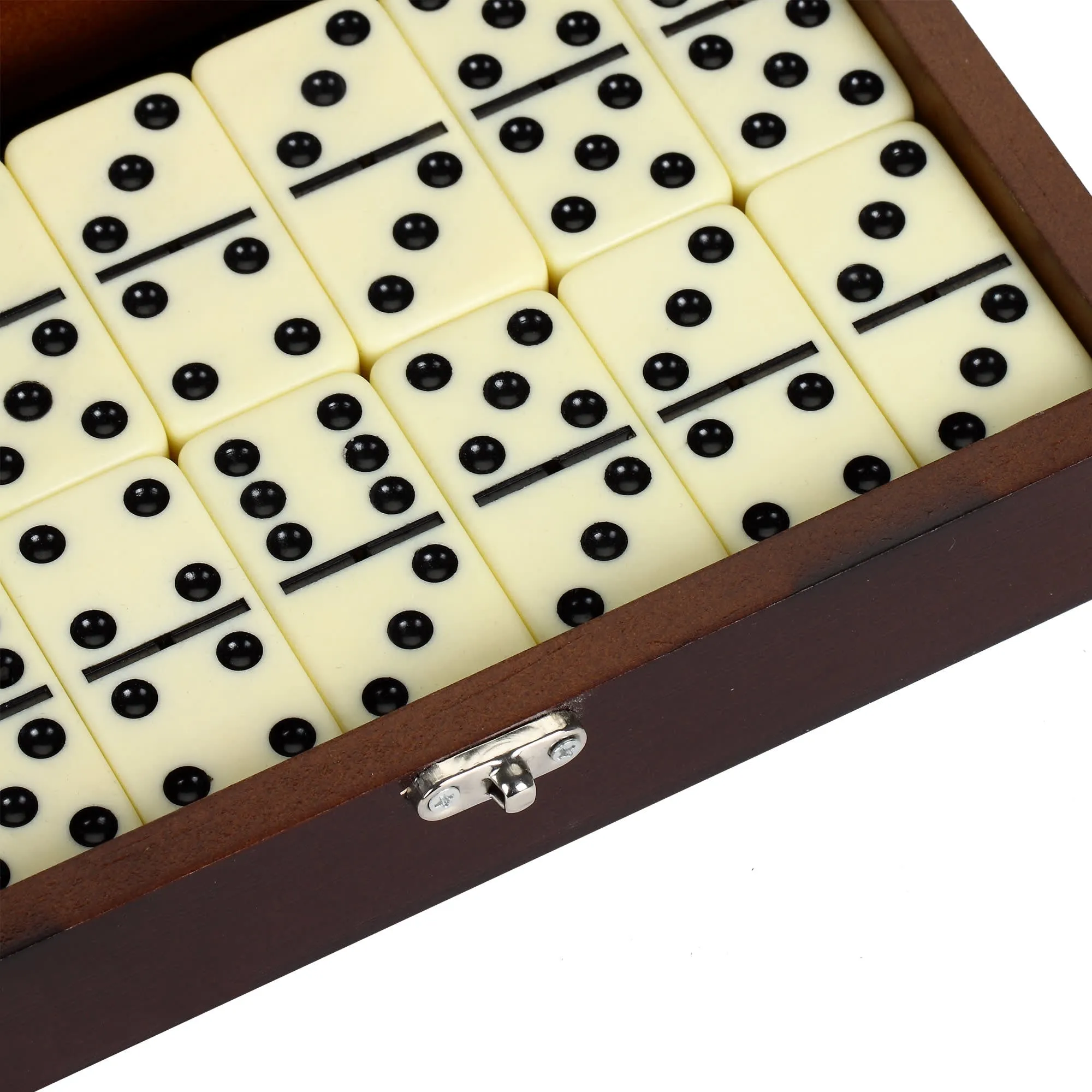 Premium Domino Set w/ Wooden Carry Case