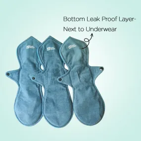 Reusable Zorb Cloth Pads for Urine Leaks (3pc)