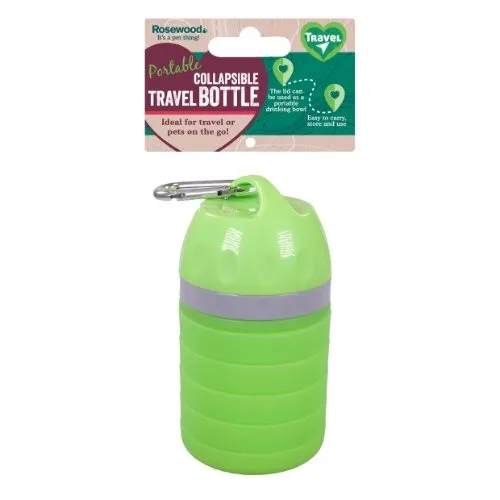 Rosewood Collapsible Travel Bottle