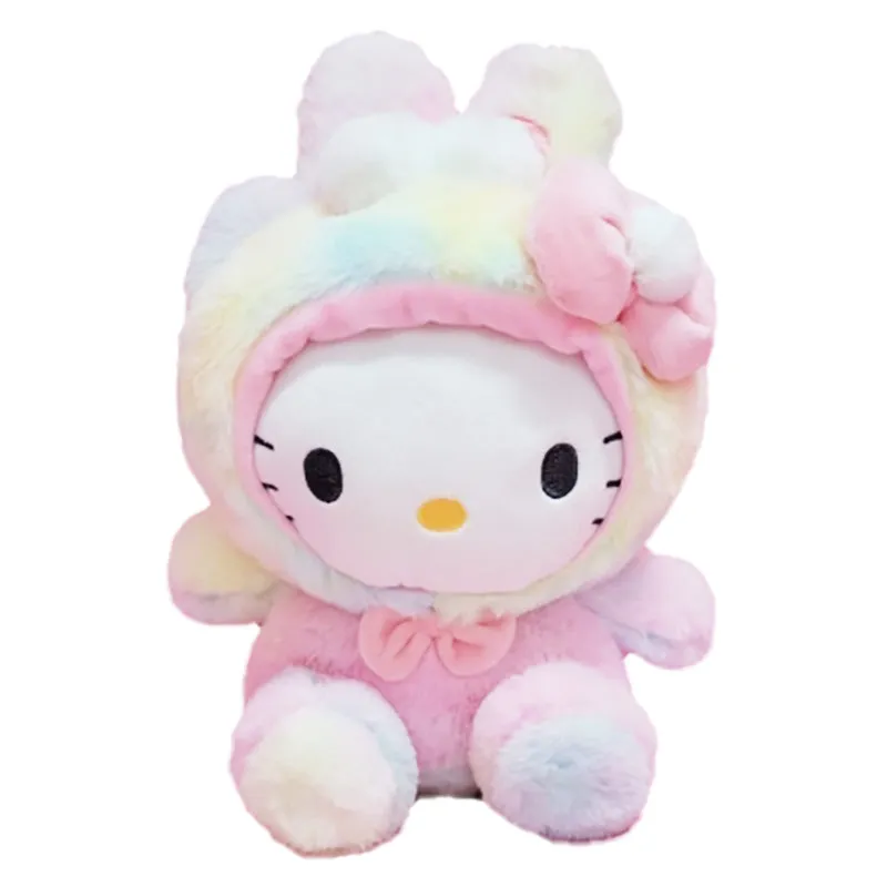 Sanrio Rainbow Plush Backpack