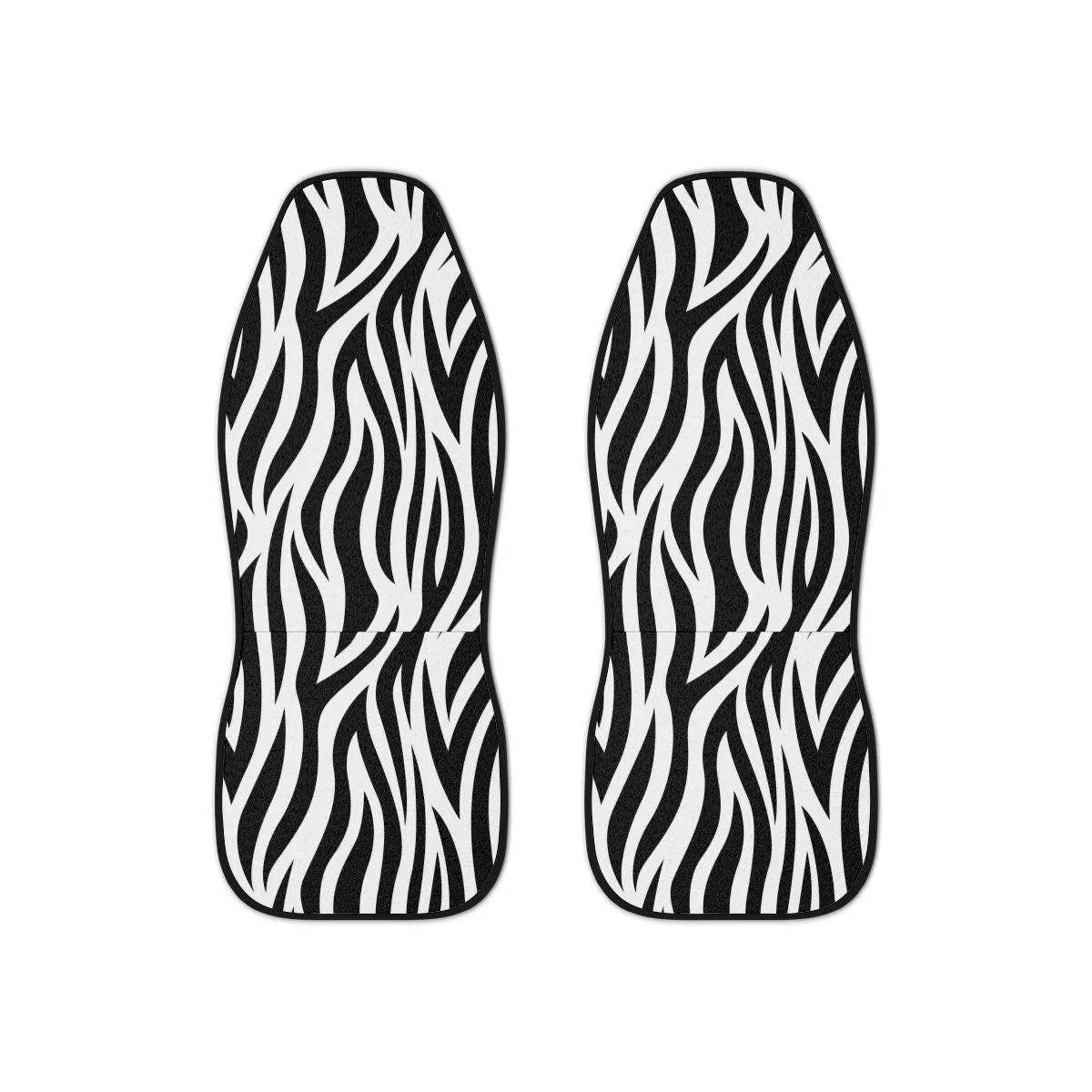 Seat Covers for Cars, Boho 70s Car Seat Cover, Cute Car Accessories for Women, Hippie Car Decor,  Zebra Groovy Universal Vehicle Chair Cover