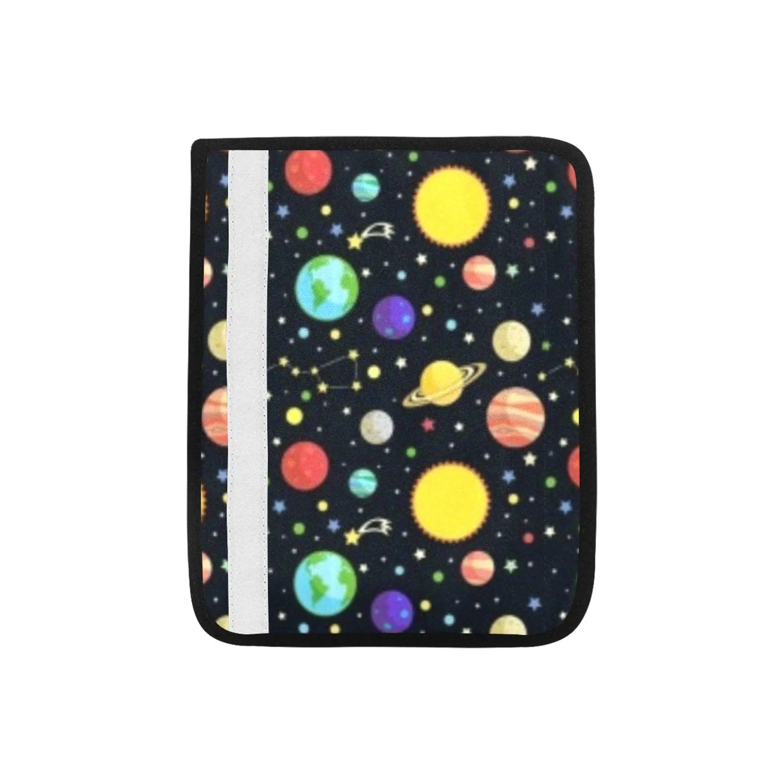 Solar System Car Seat Belt Cover 7" x 8.5"