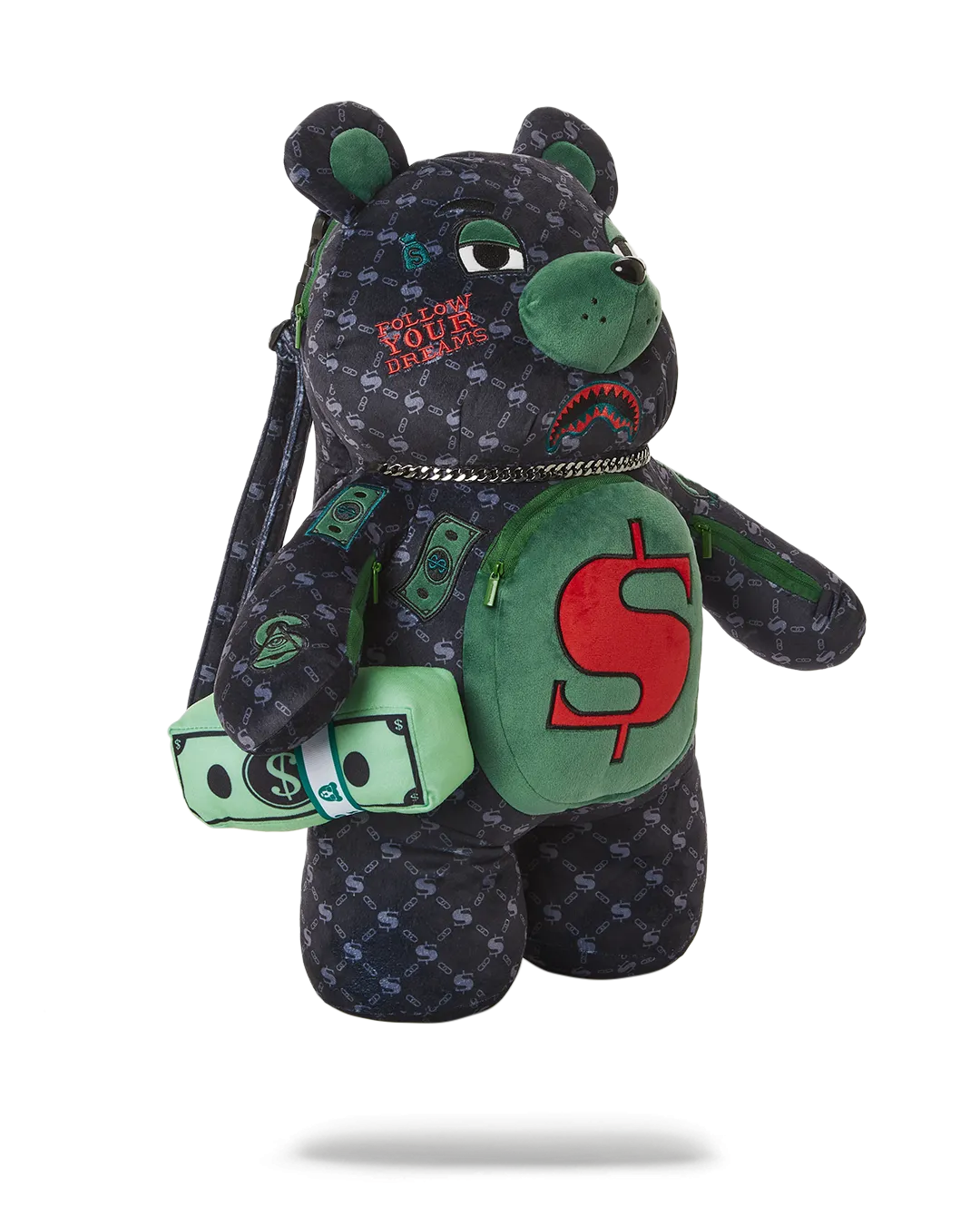 Sprayground Deniro Moneybear Teddy Bear Backpack B4428