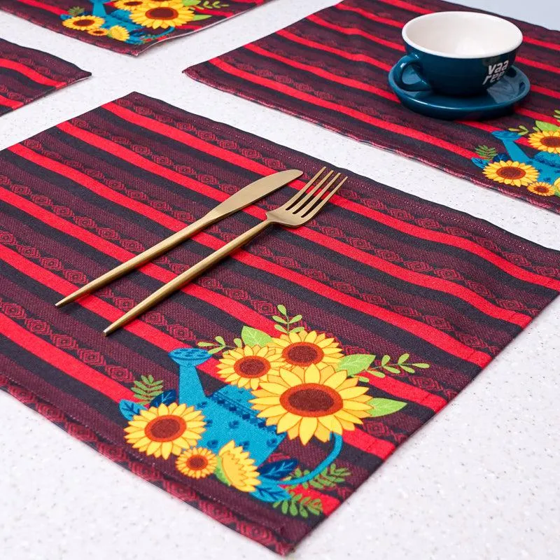 Sunflower Primo Placemat - Set Of Four