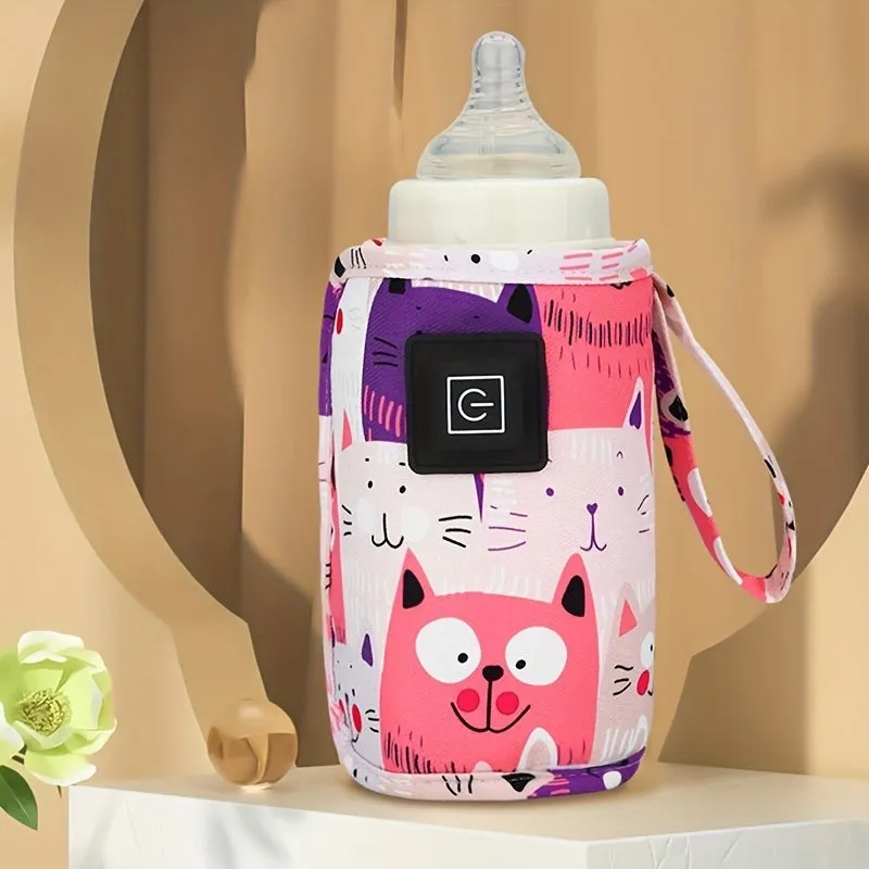 Travel Stroller Insulated Bag Baby Nursing Bottle Heater