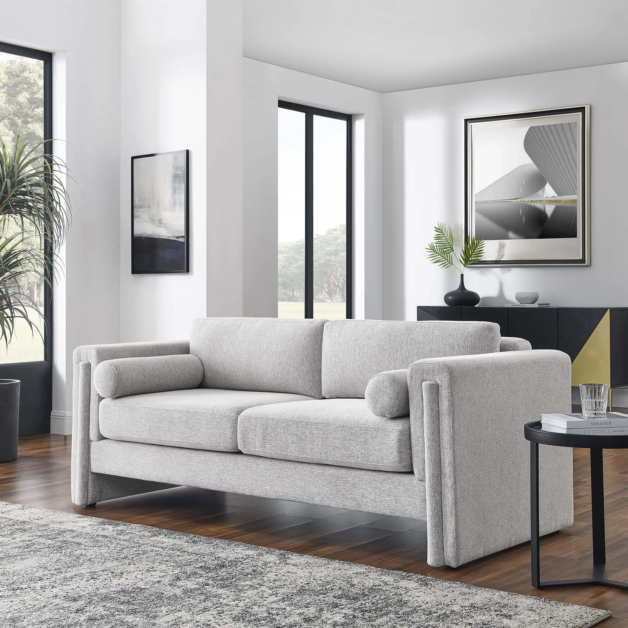 Visible Fabric Sofa by Modway