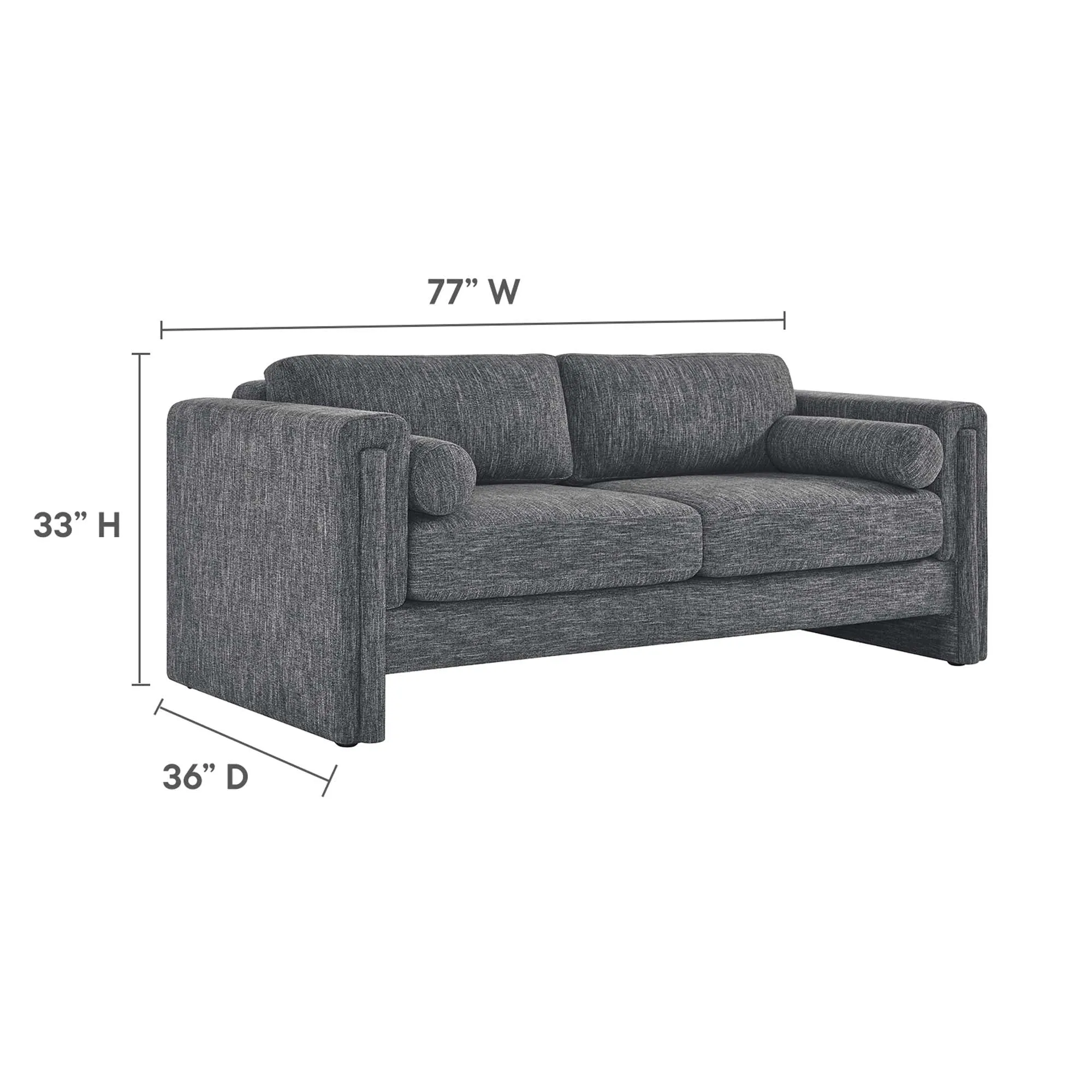 Visible Fabric Sofa by Modway