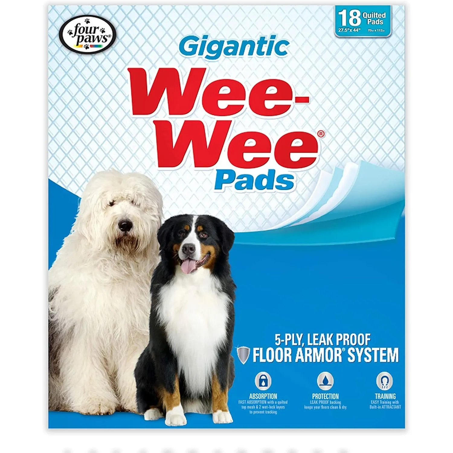 Wee Wee Pads 18ct Giant